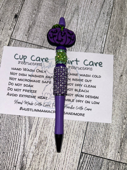 Purple Pumpkin Pen