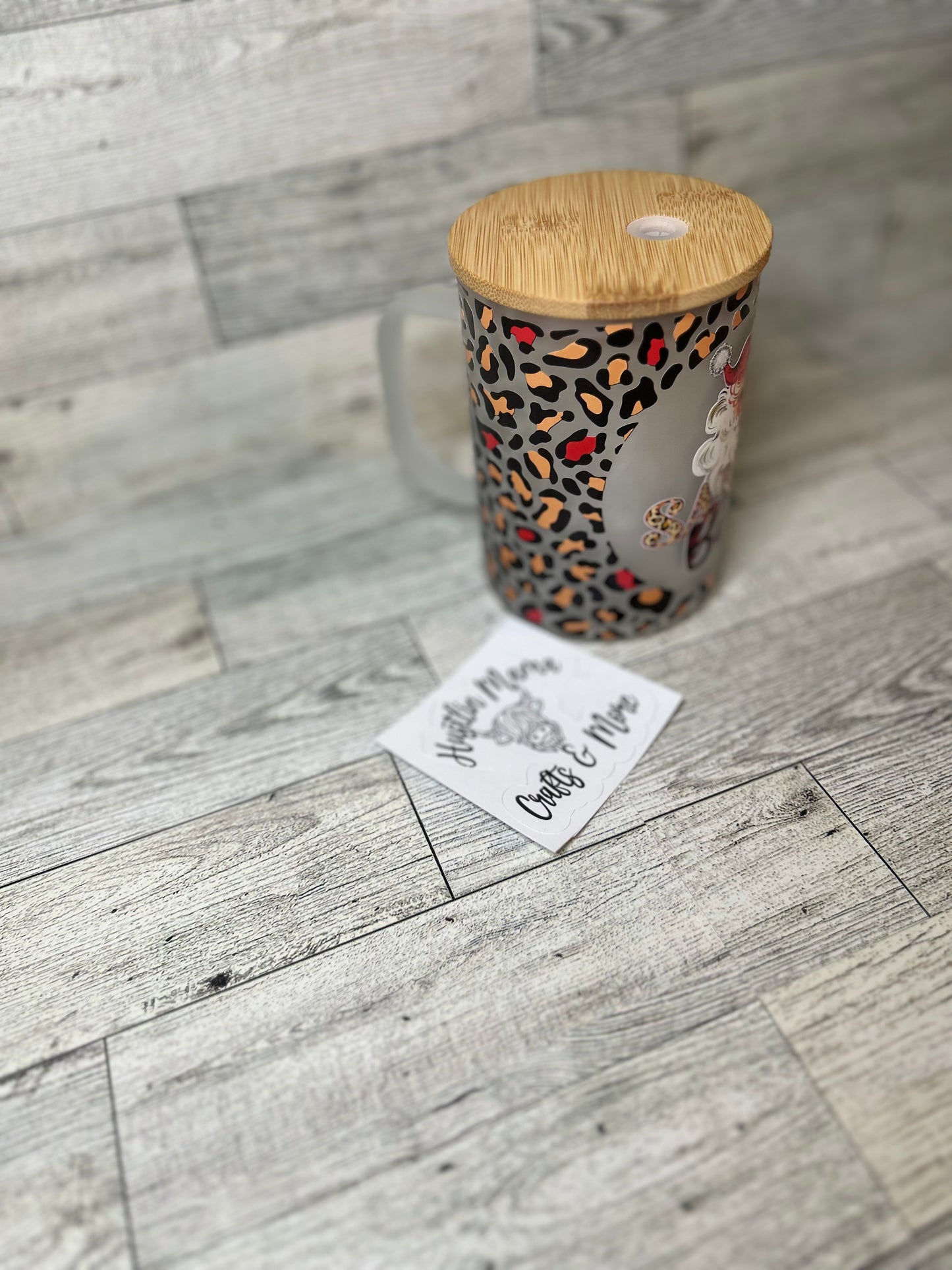 Santa baby cheetah Mug