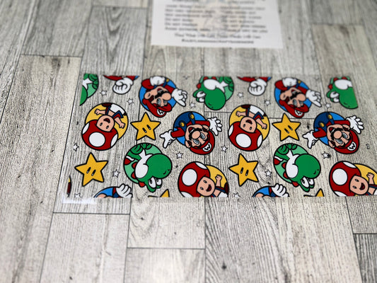 Mario & Yoshi #K17 UVDTF