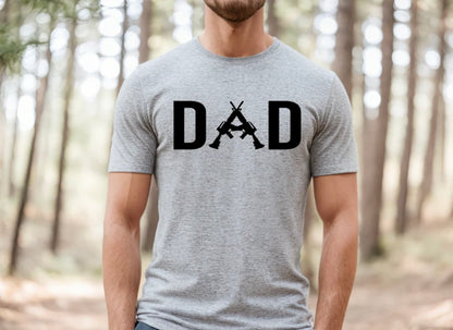 Basic Dad Single Color Screen Print (Adults)