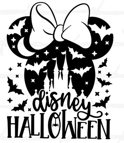 Isney Halloween Single Color Screen Print (Adults)