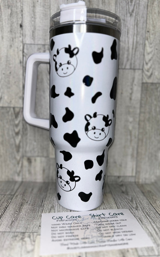 Cow/Vaquita 40oz Tumbler