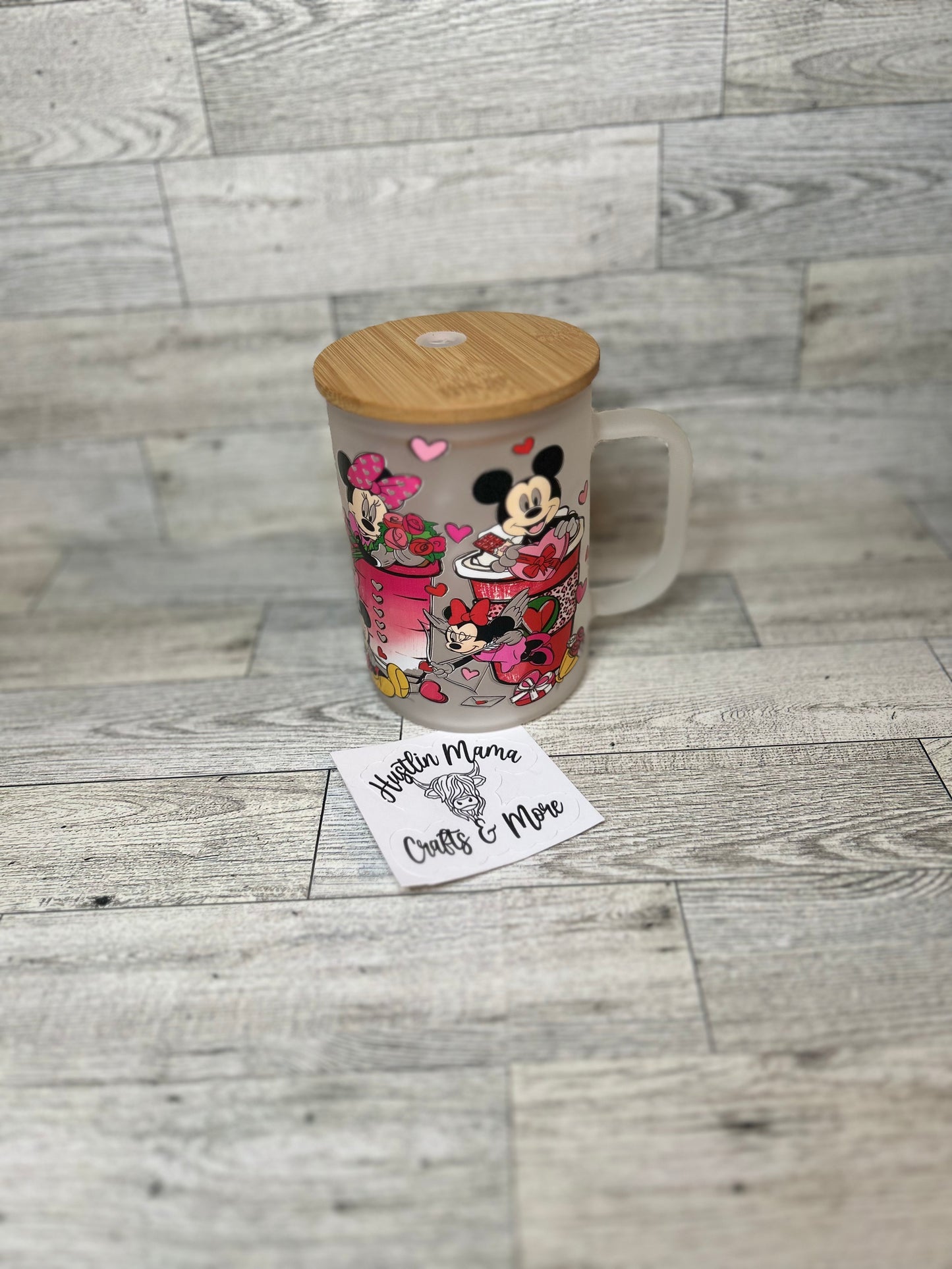 Pink love mouse Mug