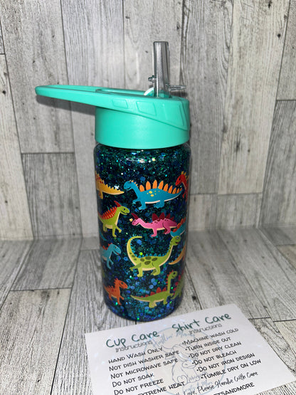 Dinos Green Tumbler (snowglobe)