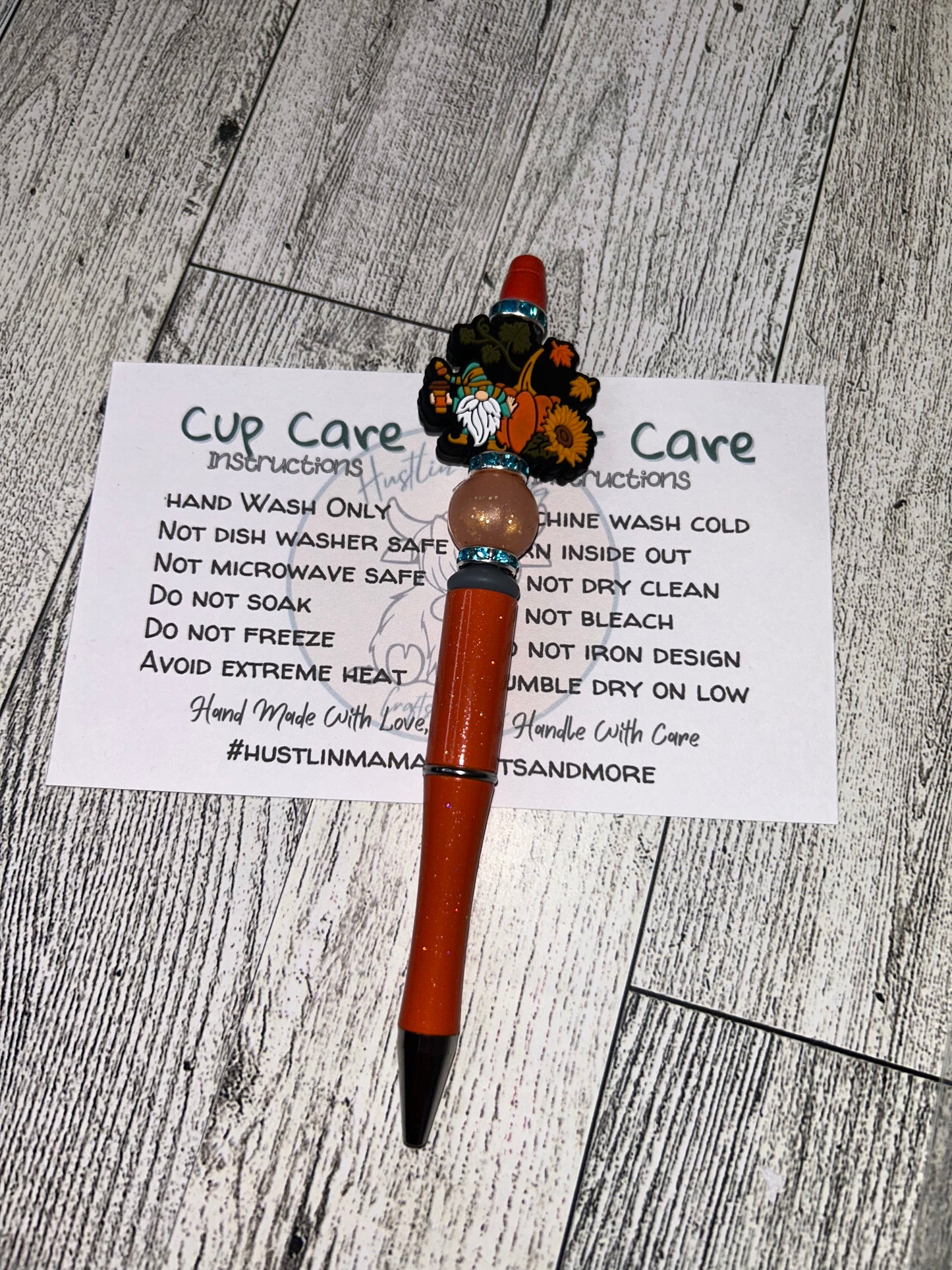 Gnome Pumpkin Pen