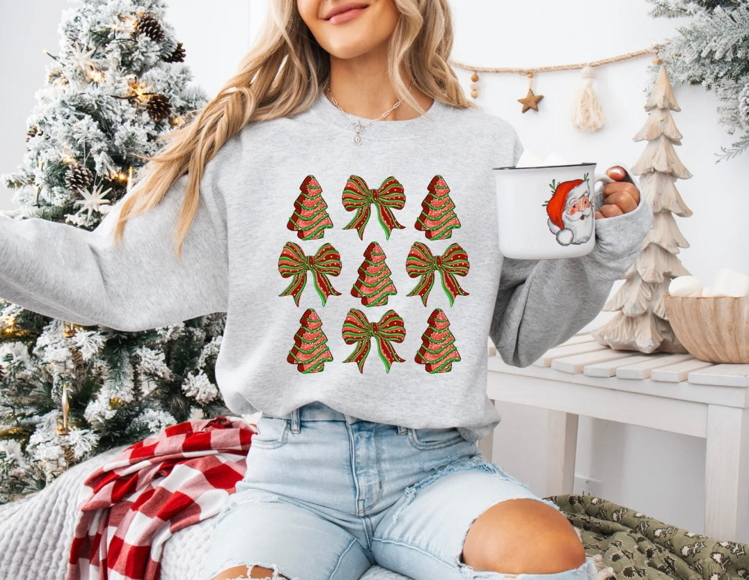 Red Green Bow FULL COLOR Screen Print