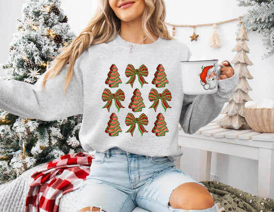 Red Green Bow FULL COLOR Screen Print