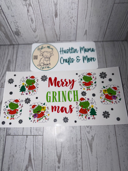 Merry Grinch #C23 UVDTF