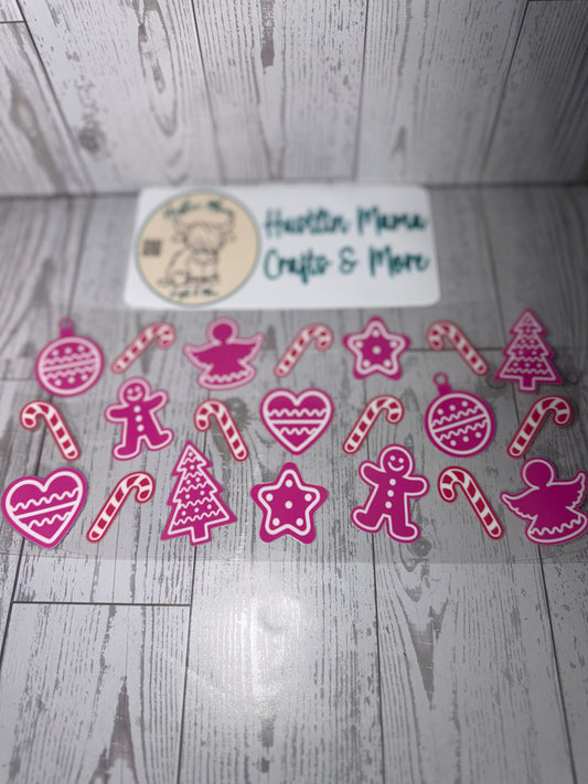 Pink Christmas #C20 UVDTF