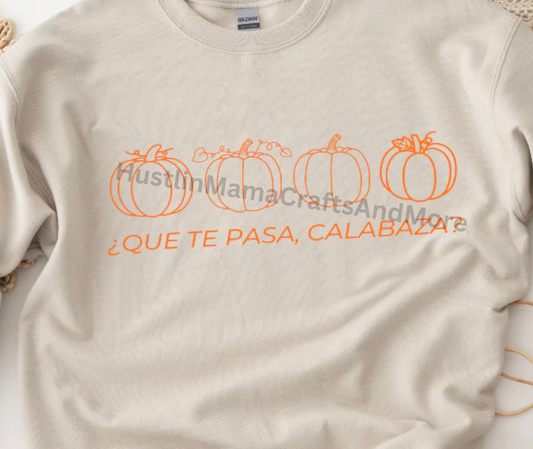 Que te Pasa Calabaza Orange ink