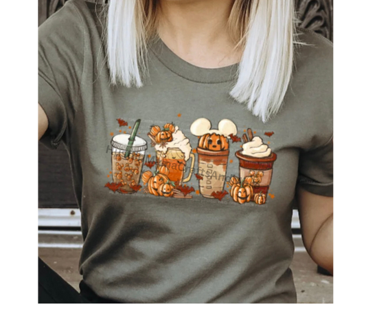 Mouse Pumpkin Lattes
