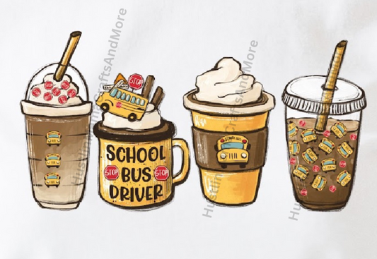 School bus driver lattes