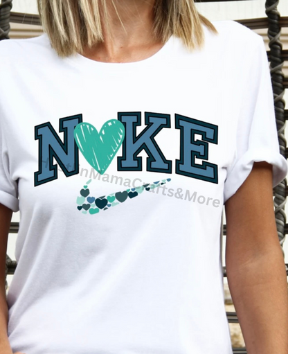 Teal Heart Check