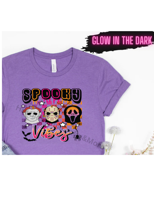 Glow in the Dark Spooky Checkered Vibes