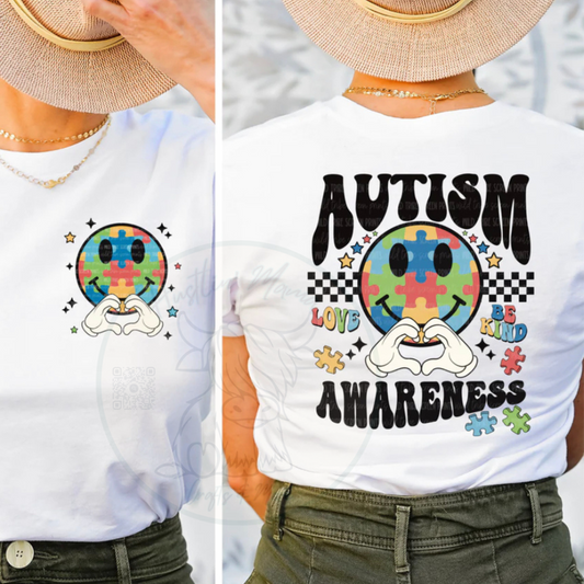 Autism Awareness w/ pocket