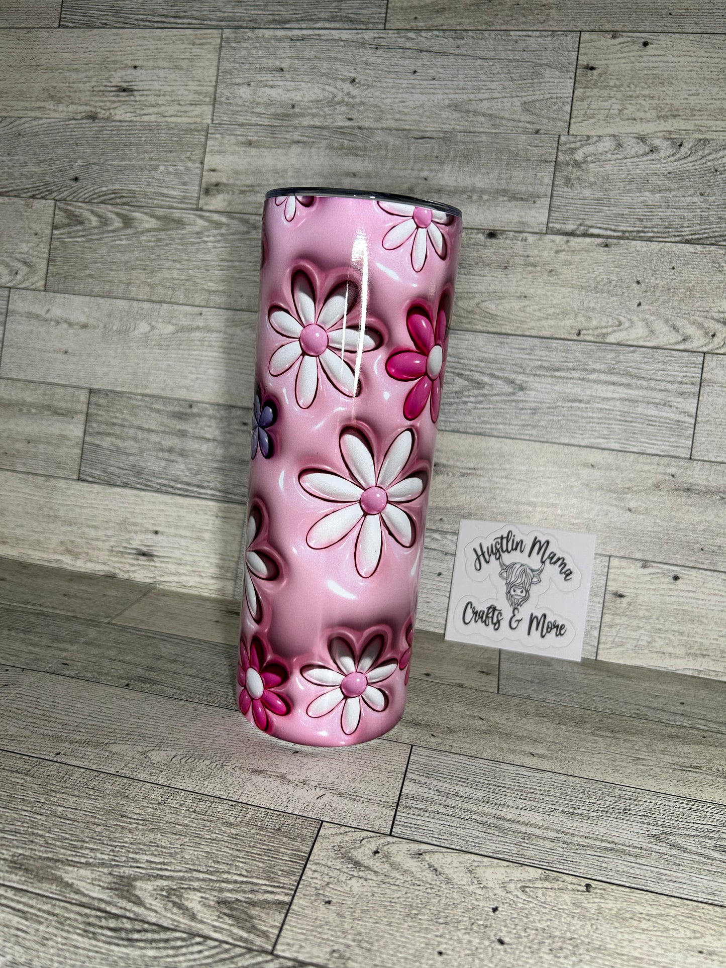 Pink Flowers 3D designs