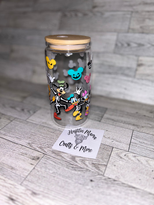 Mouse Clubhouse Glass Cup